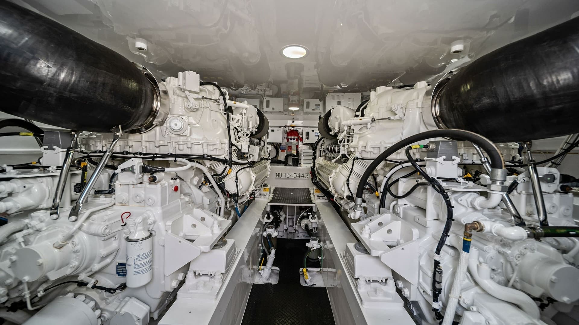 Engine Room with Dual Engines