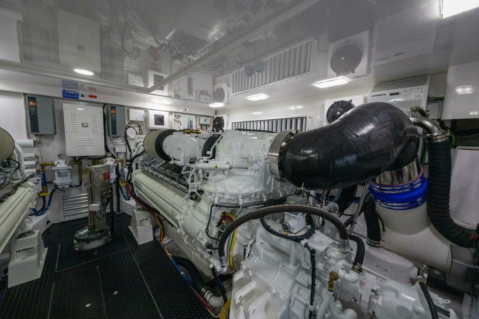 2025 82 Viking Convertible Boujie Engine Room (5)