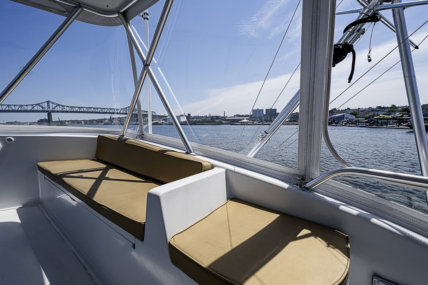 Viking 52 - Catchin Time - Flybridge Seating