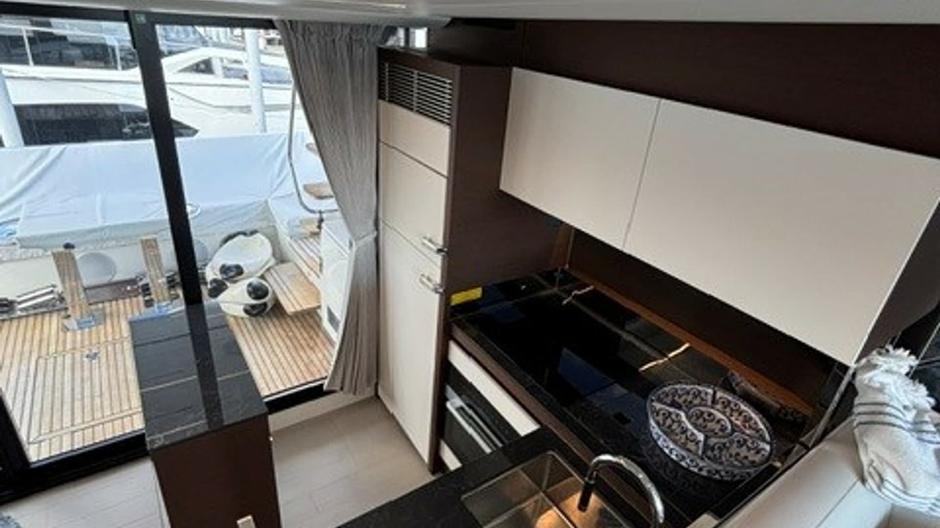 Galley and Aft Deck View