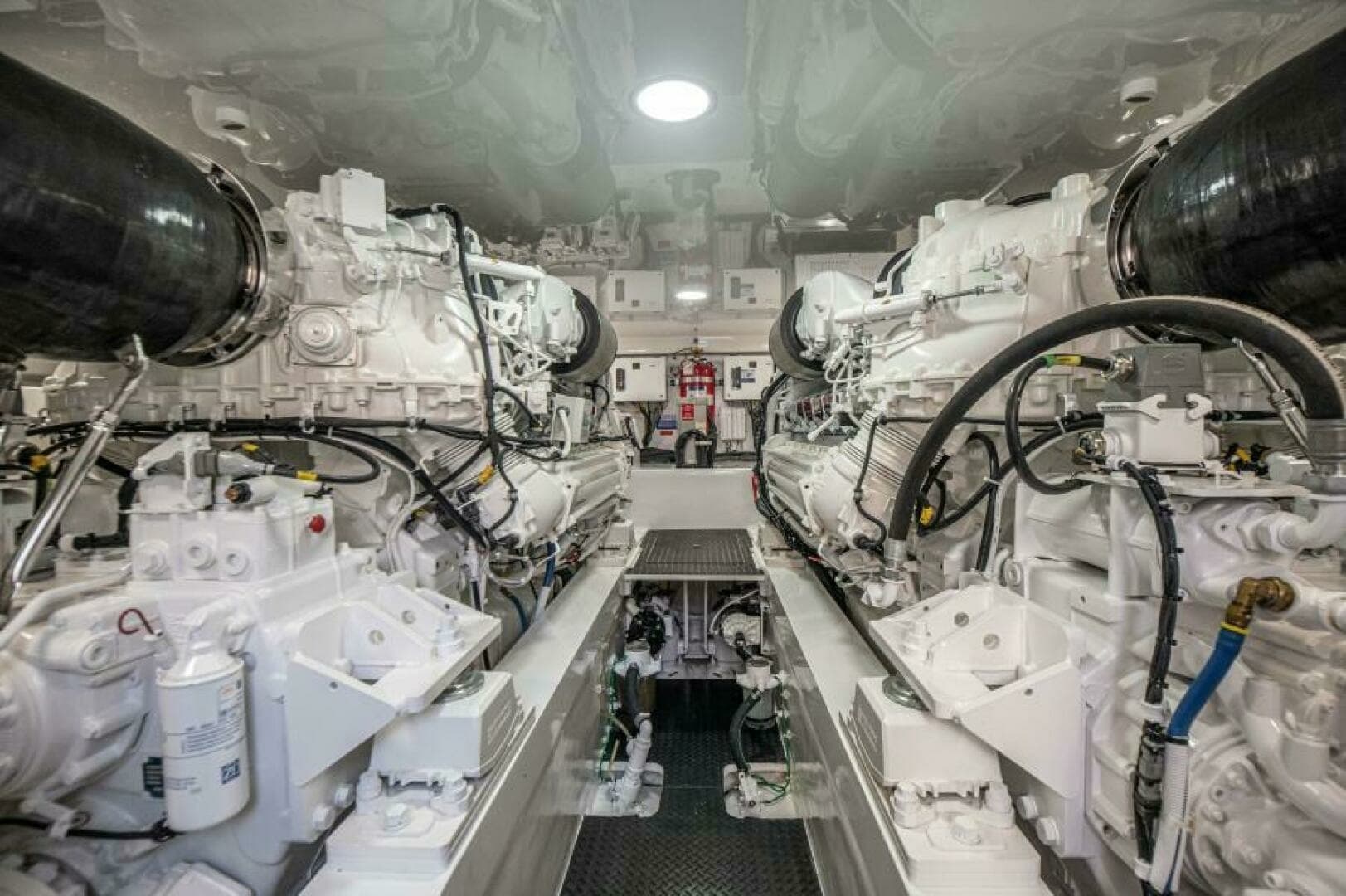 Engine Room with Twin Engines
