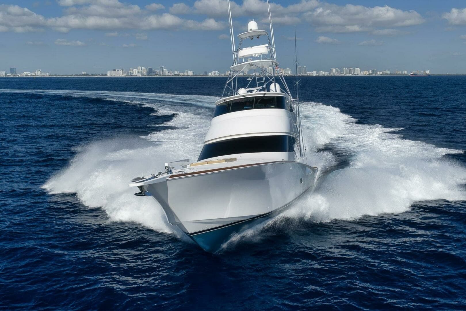 2011 Viking 76 Enclosed Bridge- TEUSEAS- Profile