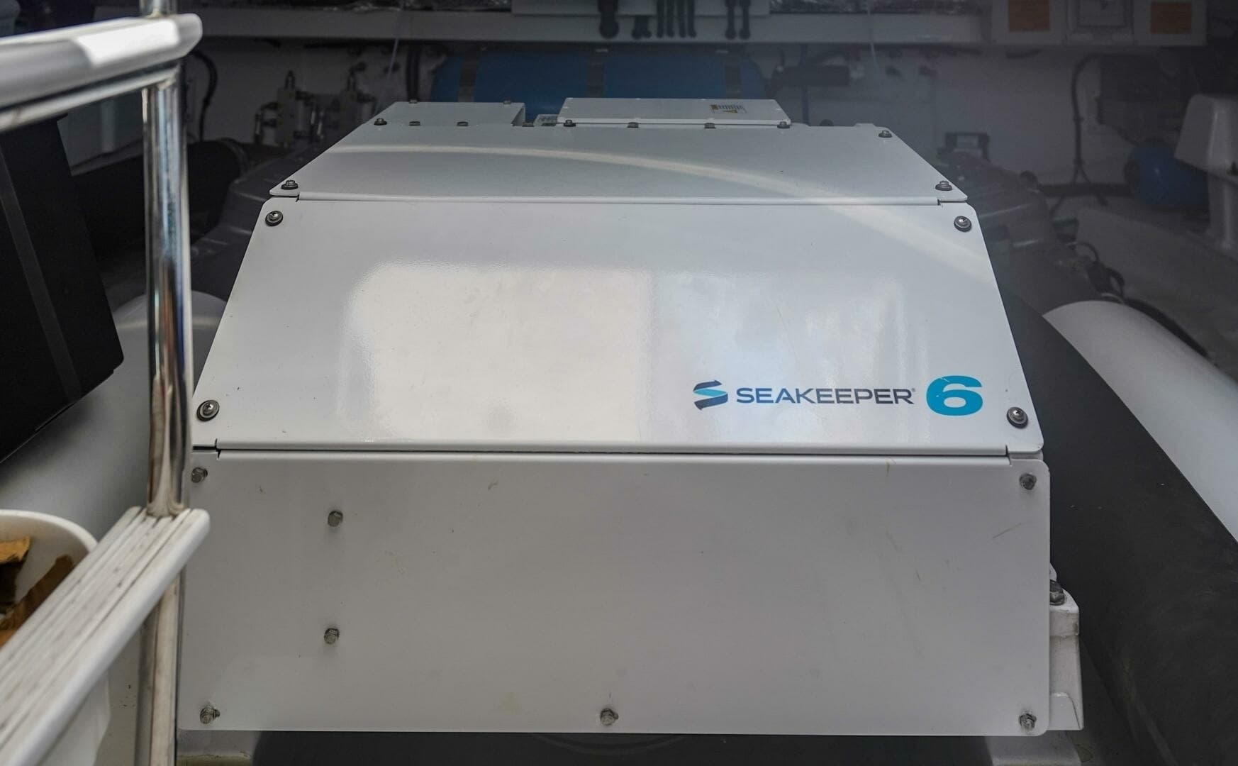 2021 Princess F50- MAKING TIME- Engine room- SeaKeeper