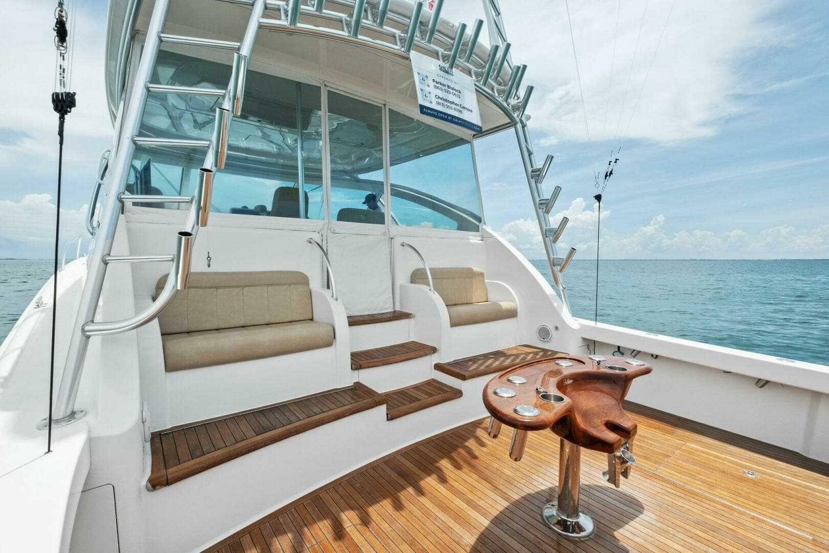 2015 Viking 52 Open "Terrabbean"- Cockpit