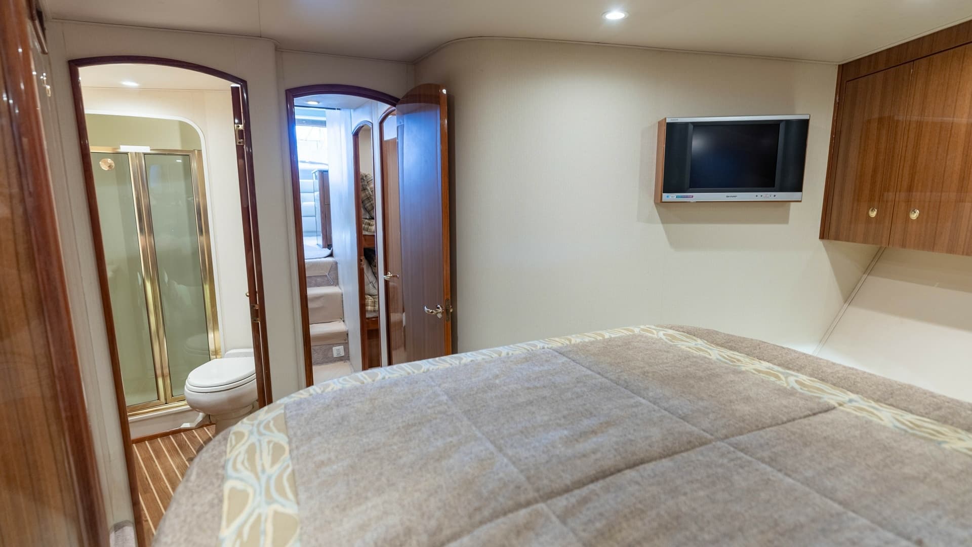 Master Stateroom with Ensuite Bathroom