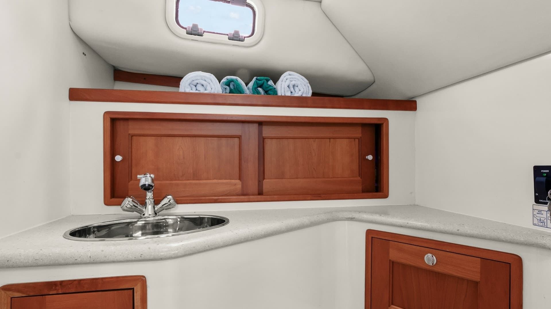 Compact Yacht Head with Storage