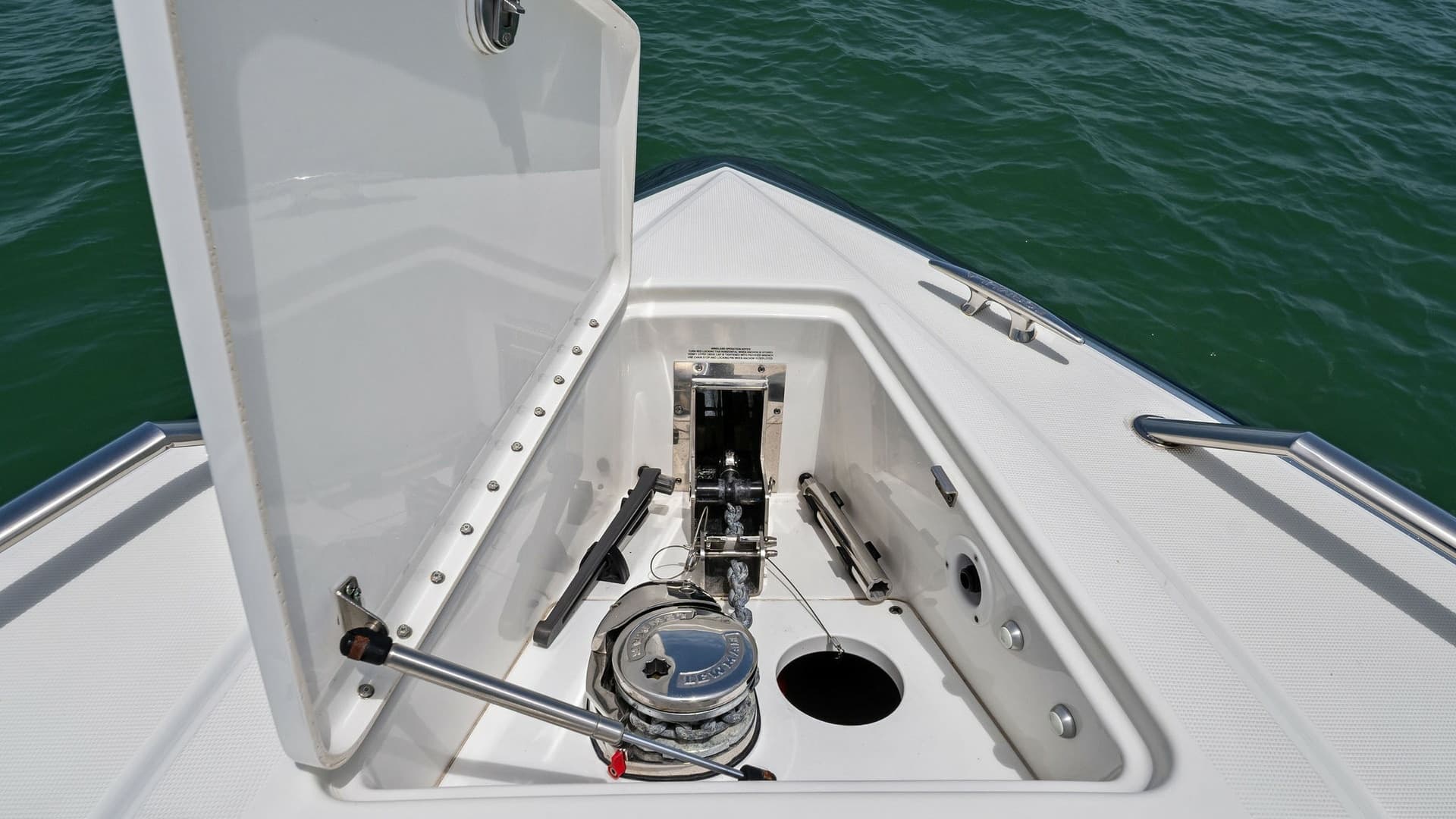 Anchor Locker Compartment View