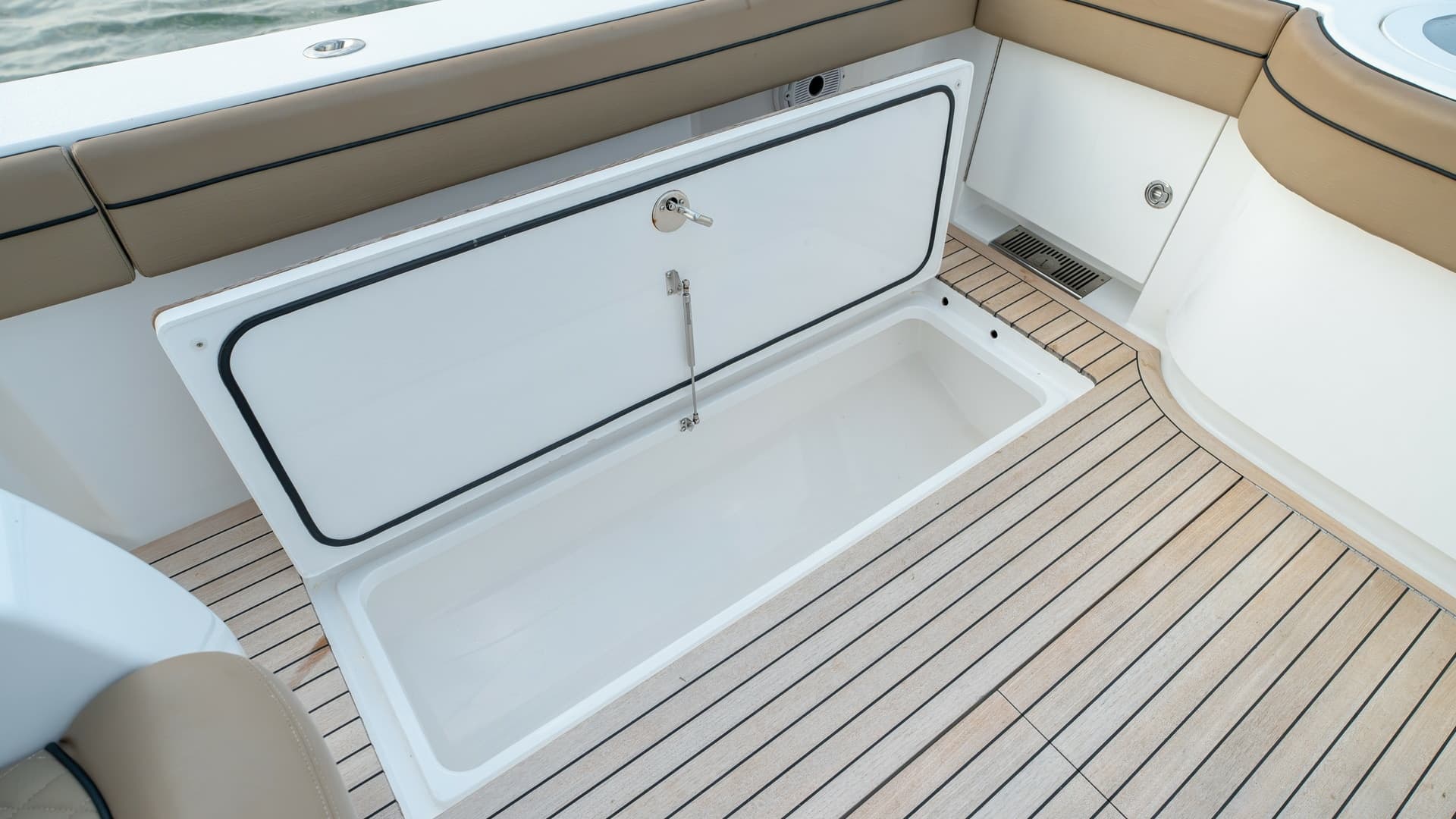 Aft Deck Storage Compartment