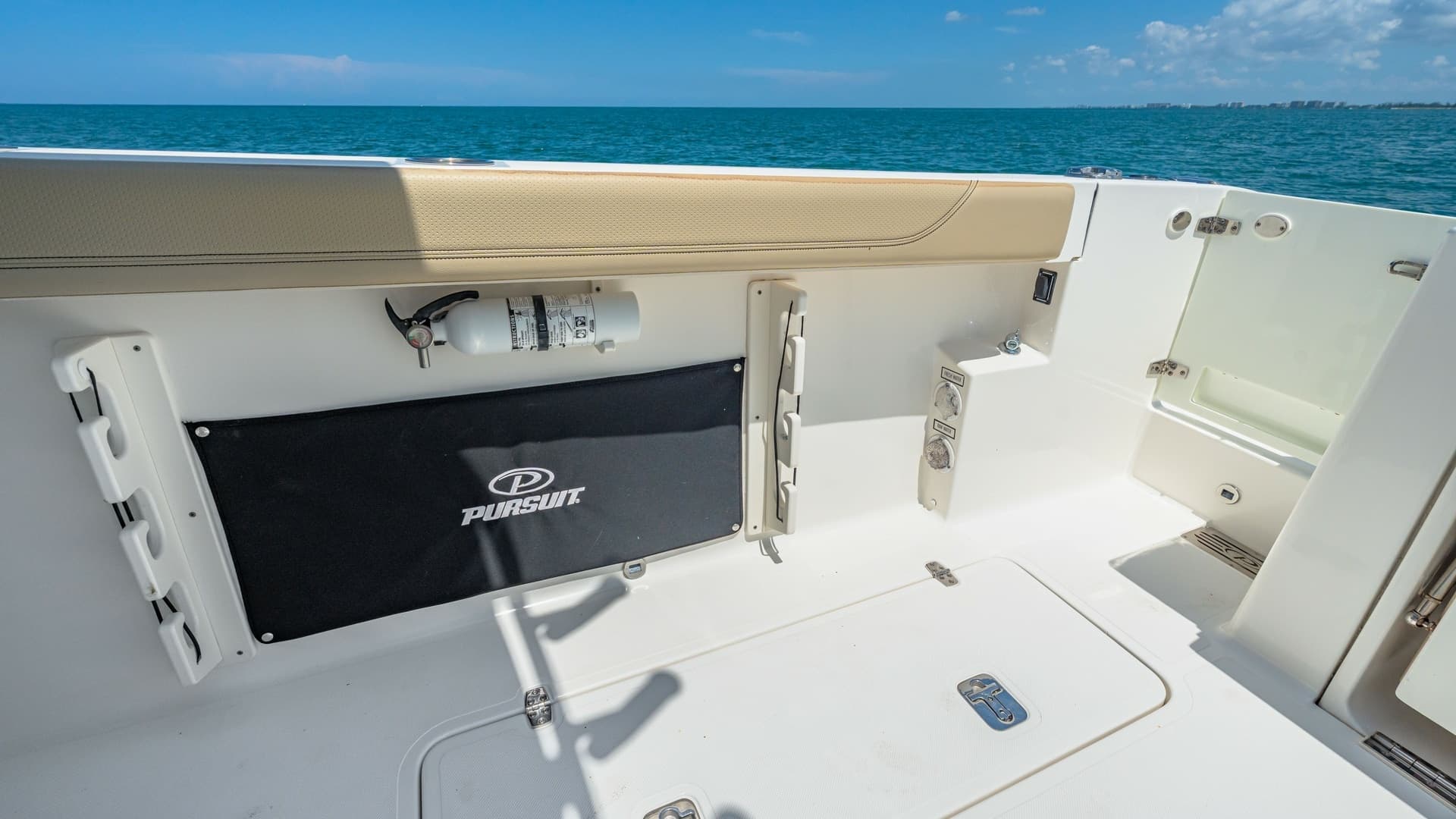 Spacious Aft Deck with Storage