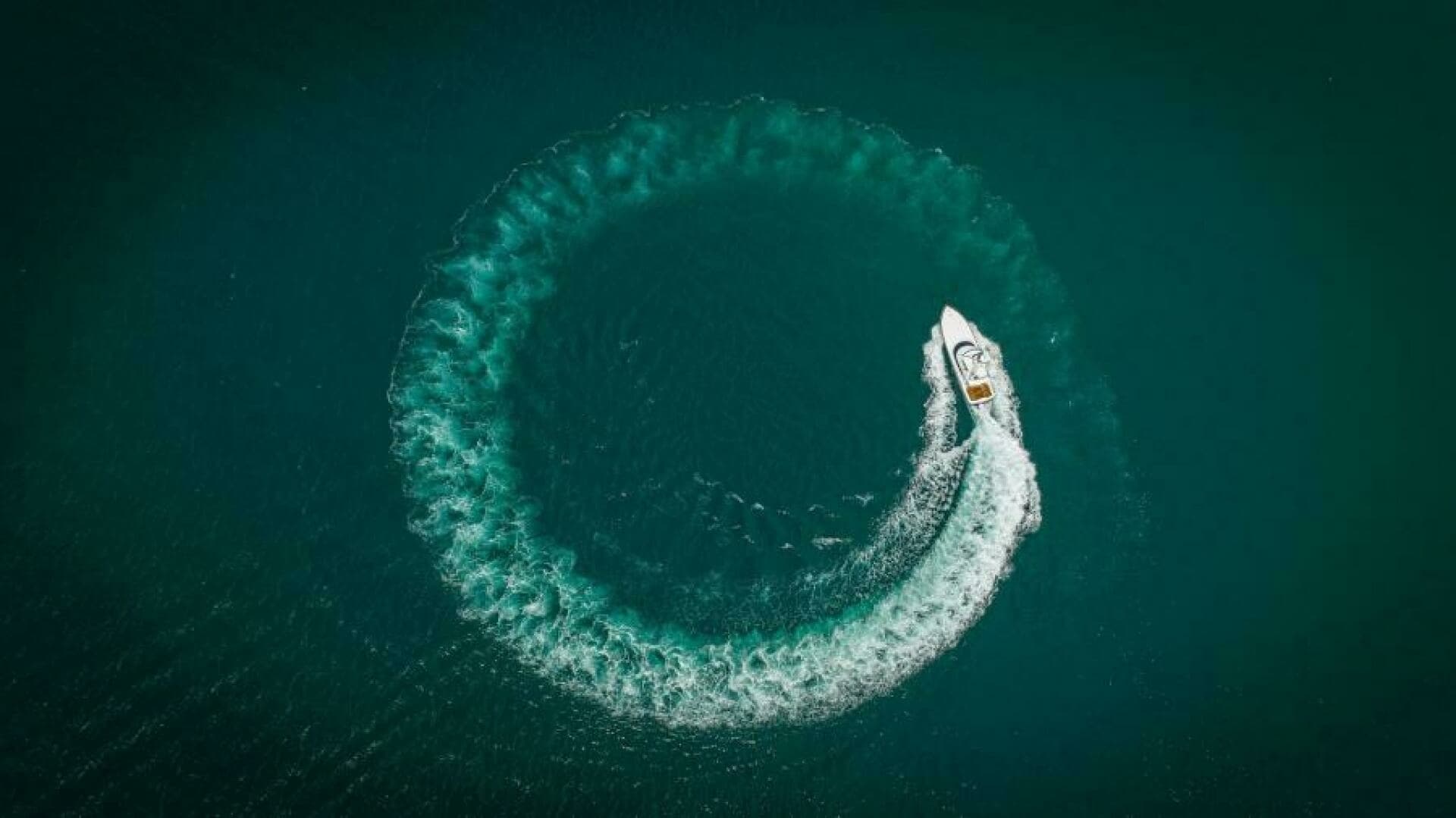 Aerial View of Twin Reels in Action