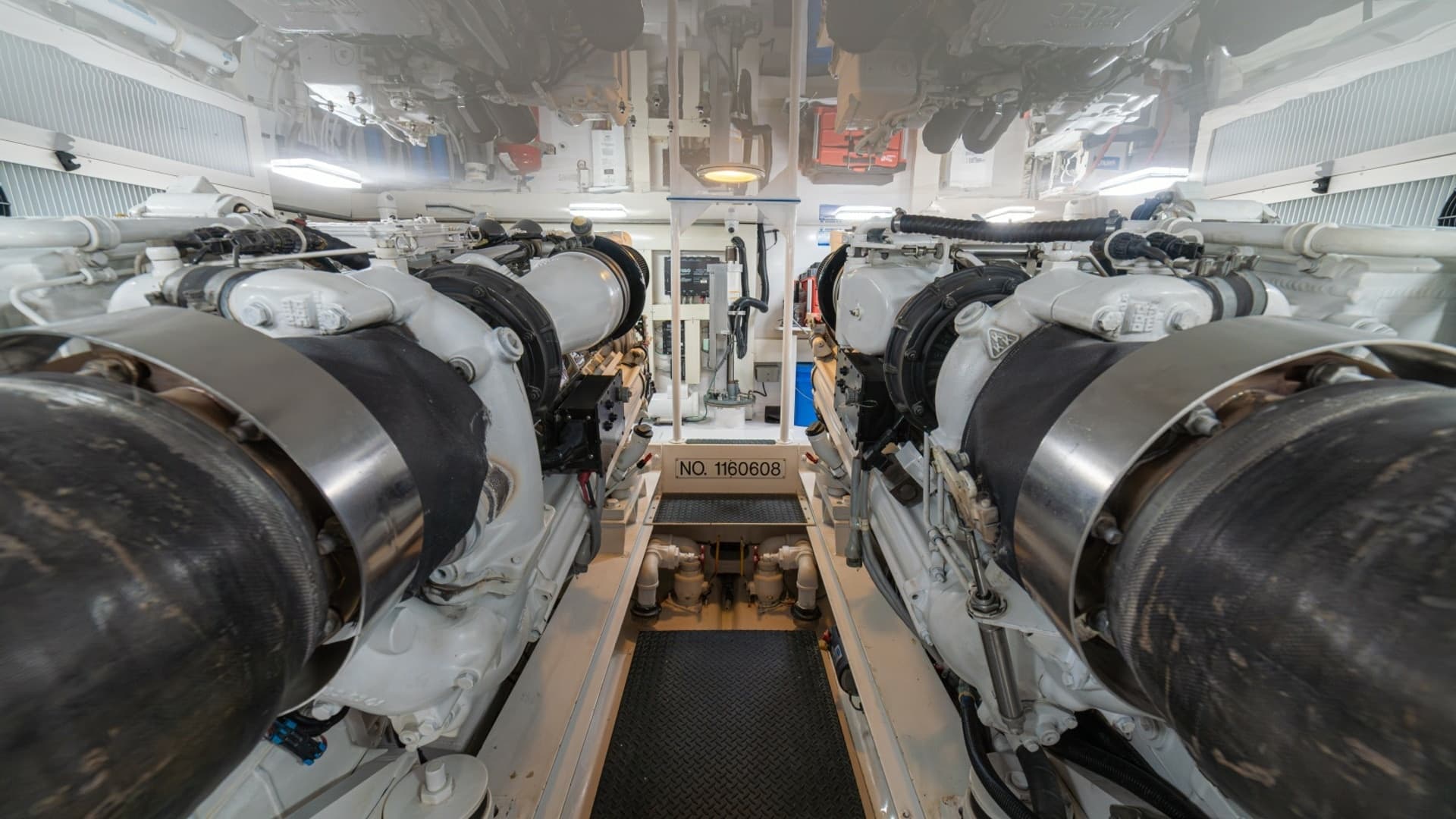 Engine Room with Dual Engines