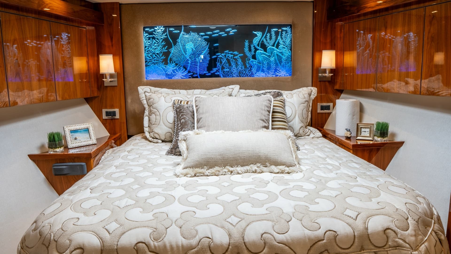 Luxurious Master Stateroom Interior