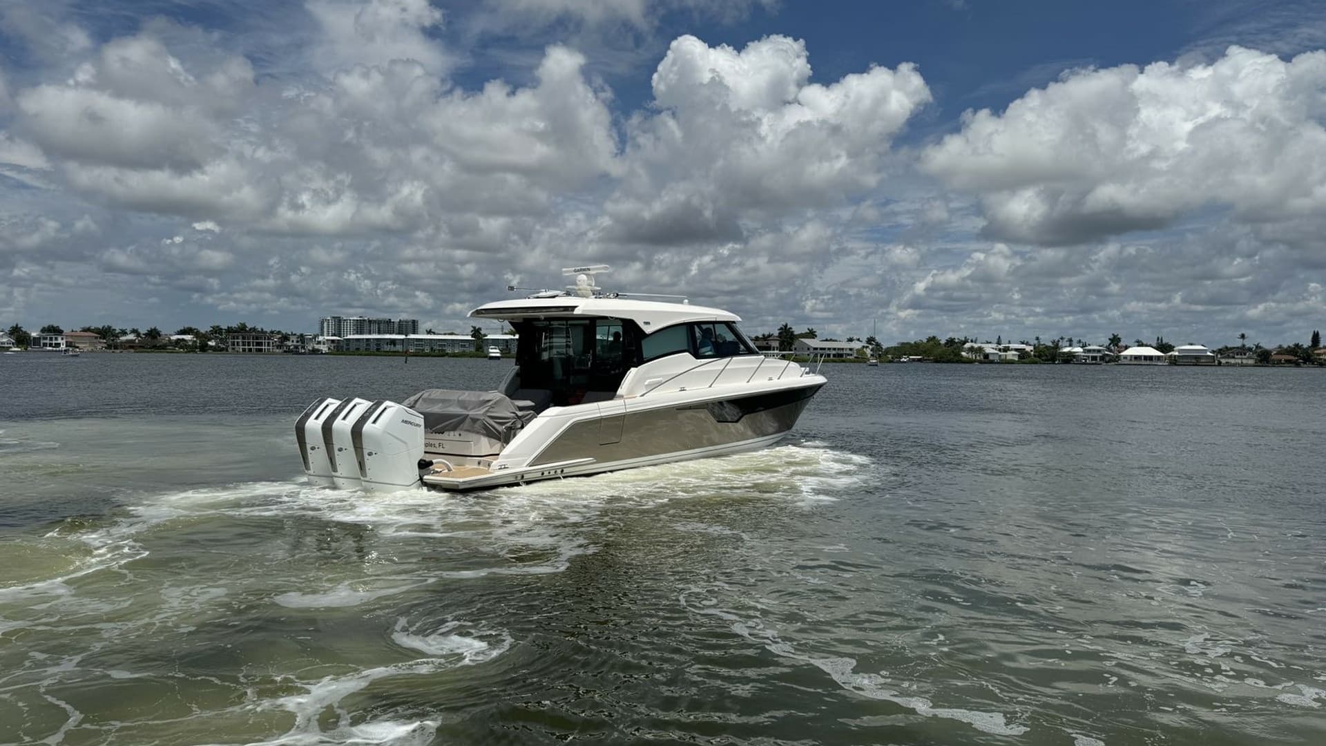 Aft View with Triple Engines