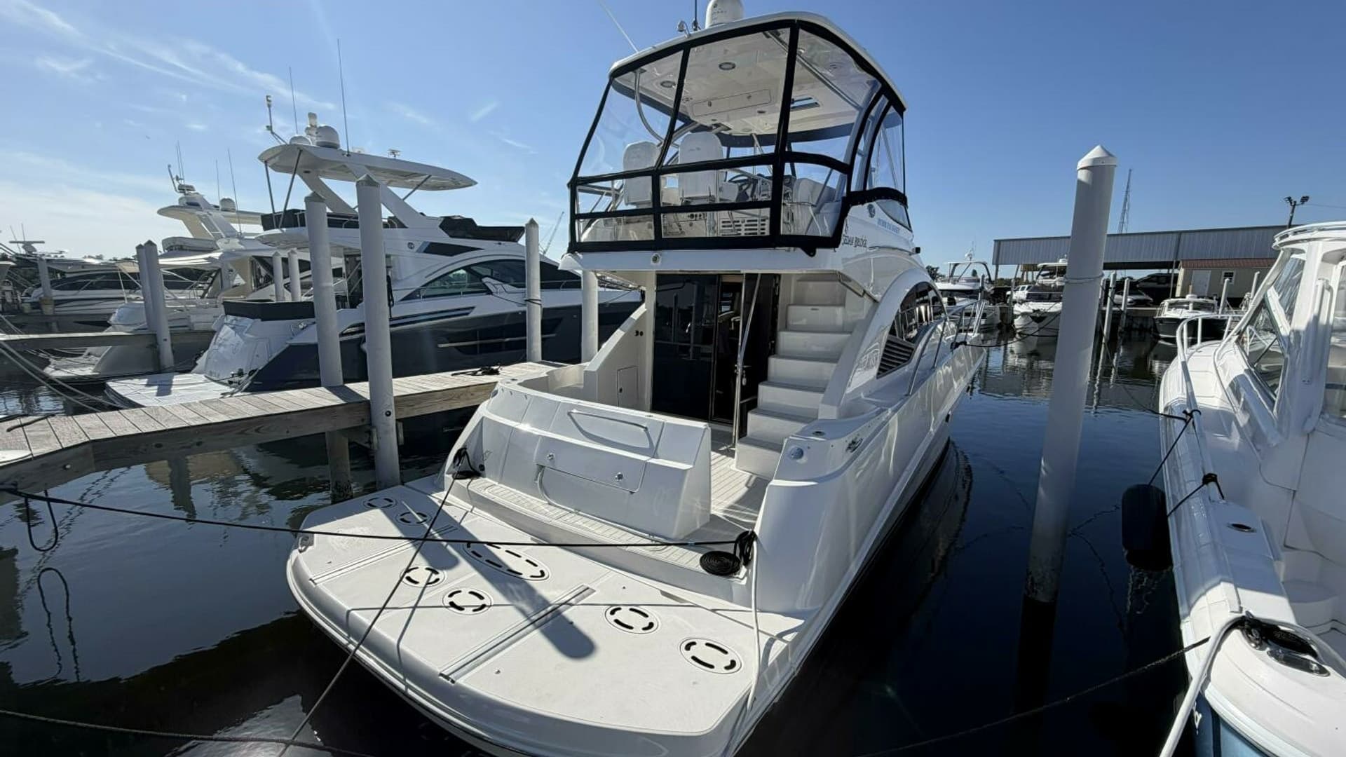 2008 Sea Ray 47 Sedan Bridge - Profile