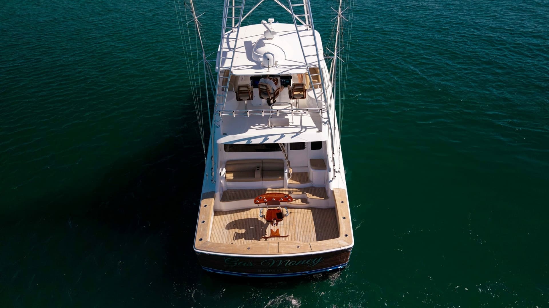 Aerial View of Aft Deck