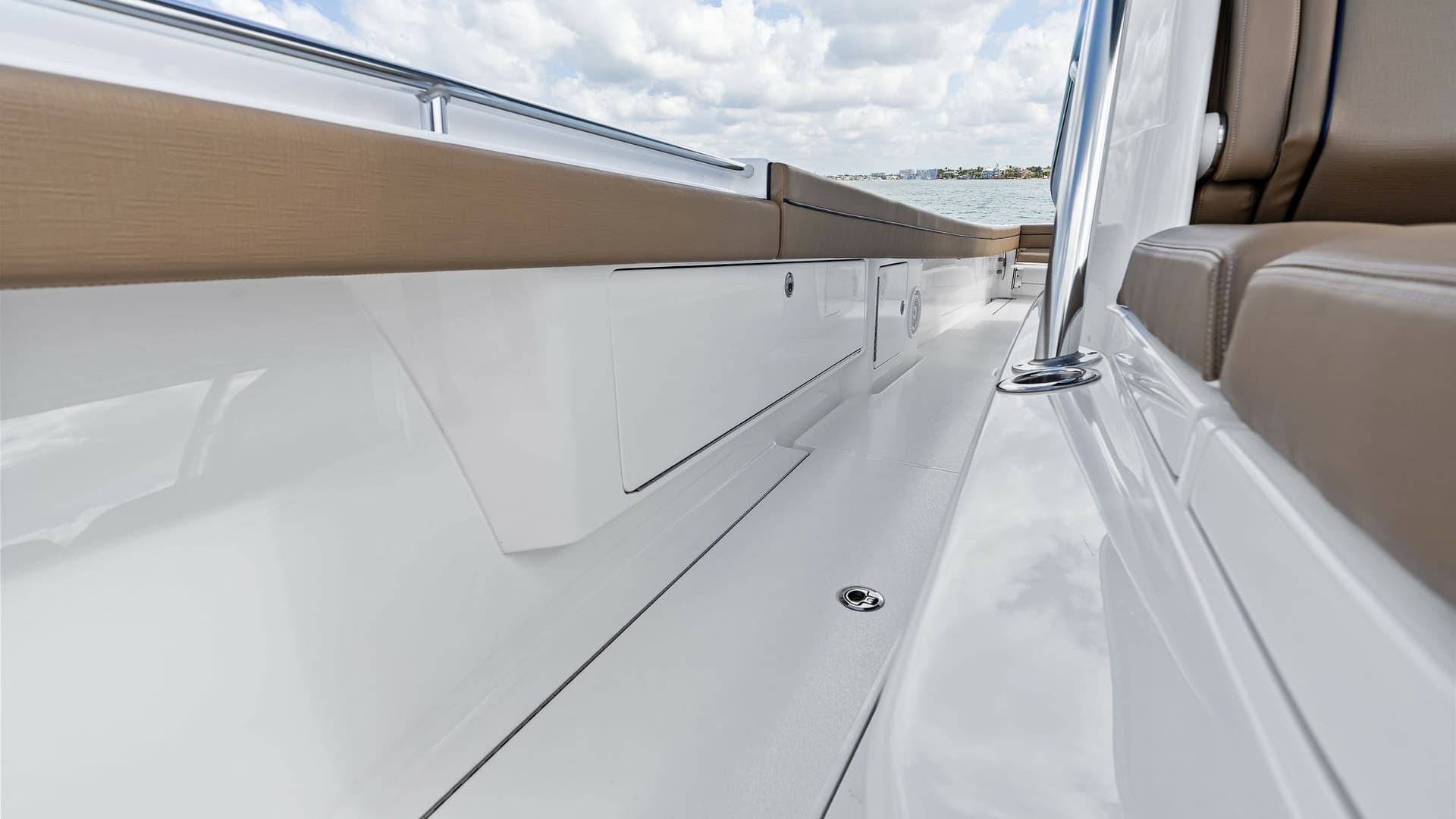 Starboard Walkway with Seating