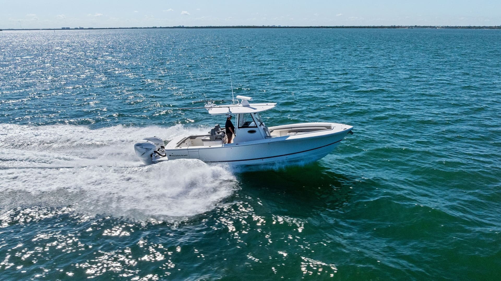 Side Profile Cruising on Open Water