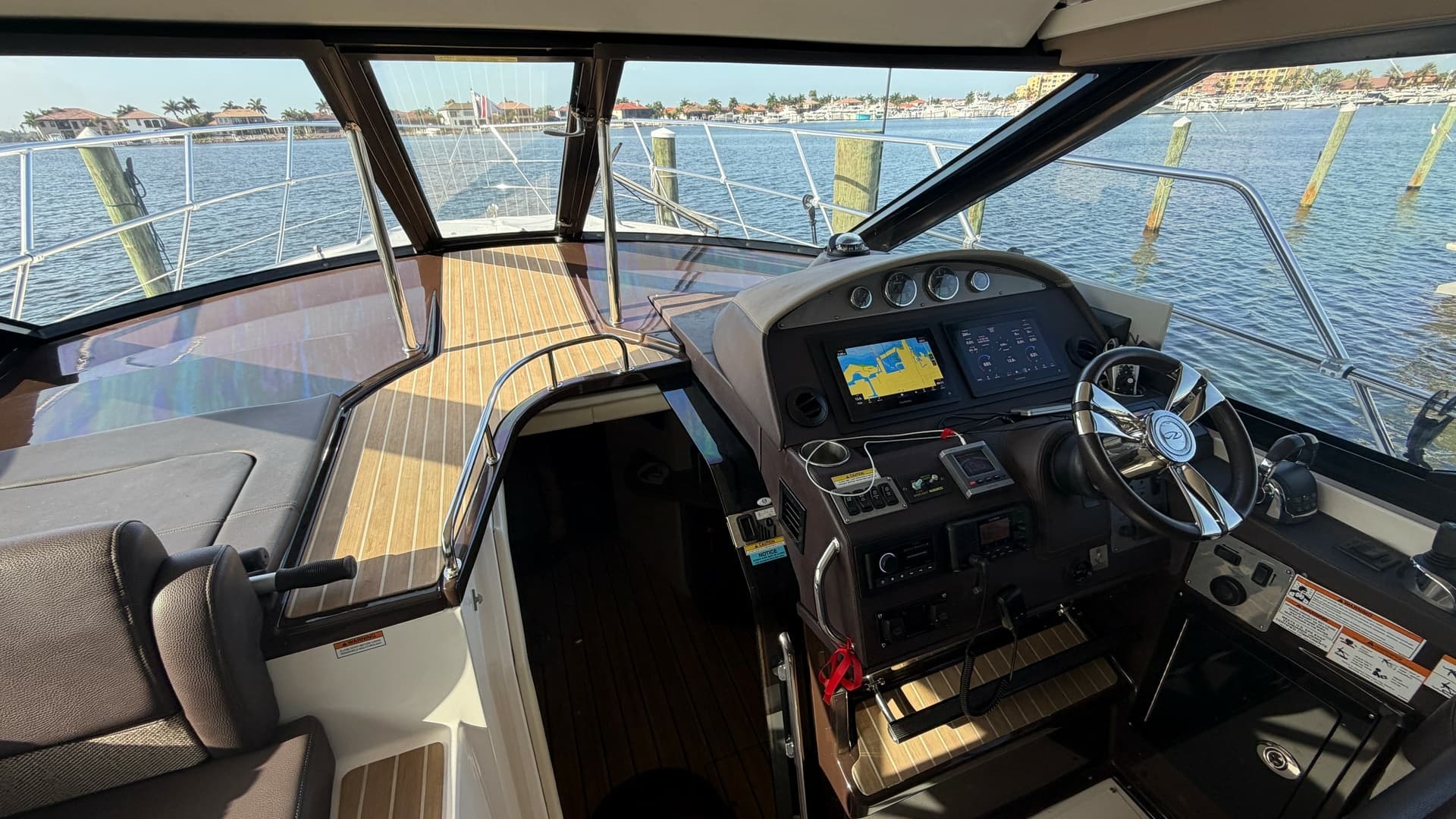 Helm Station and Forward View