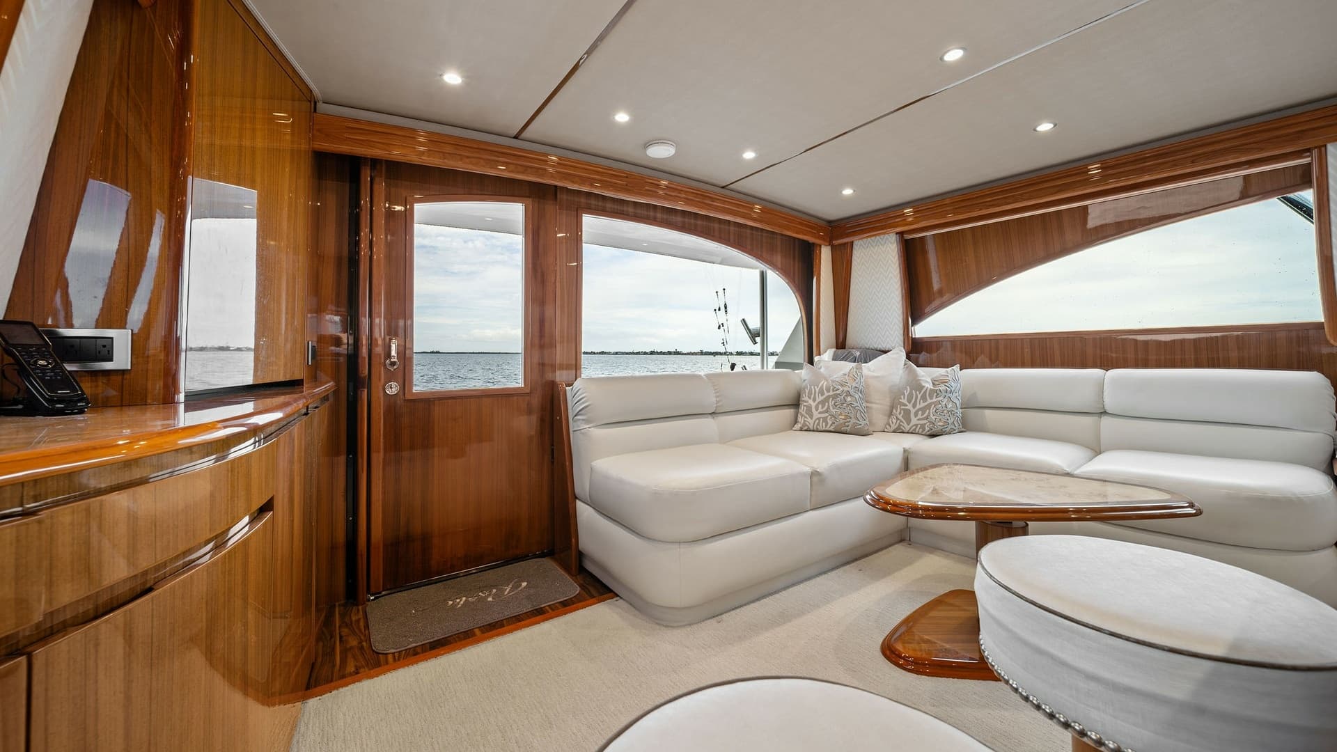Spacious Salon with Panoramic Views