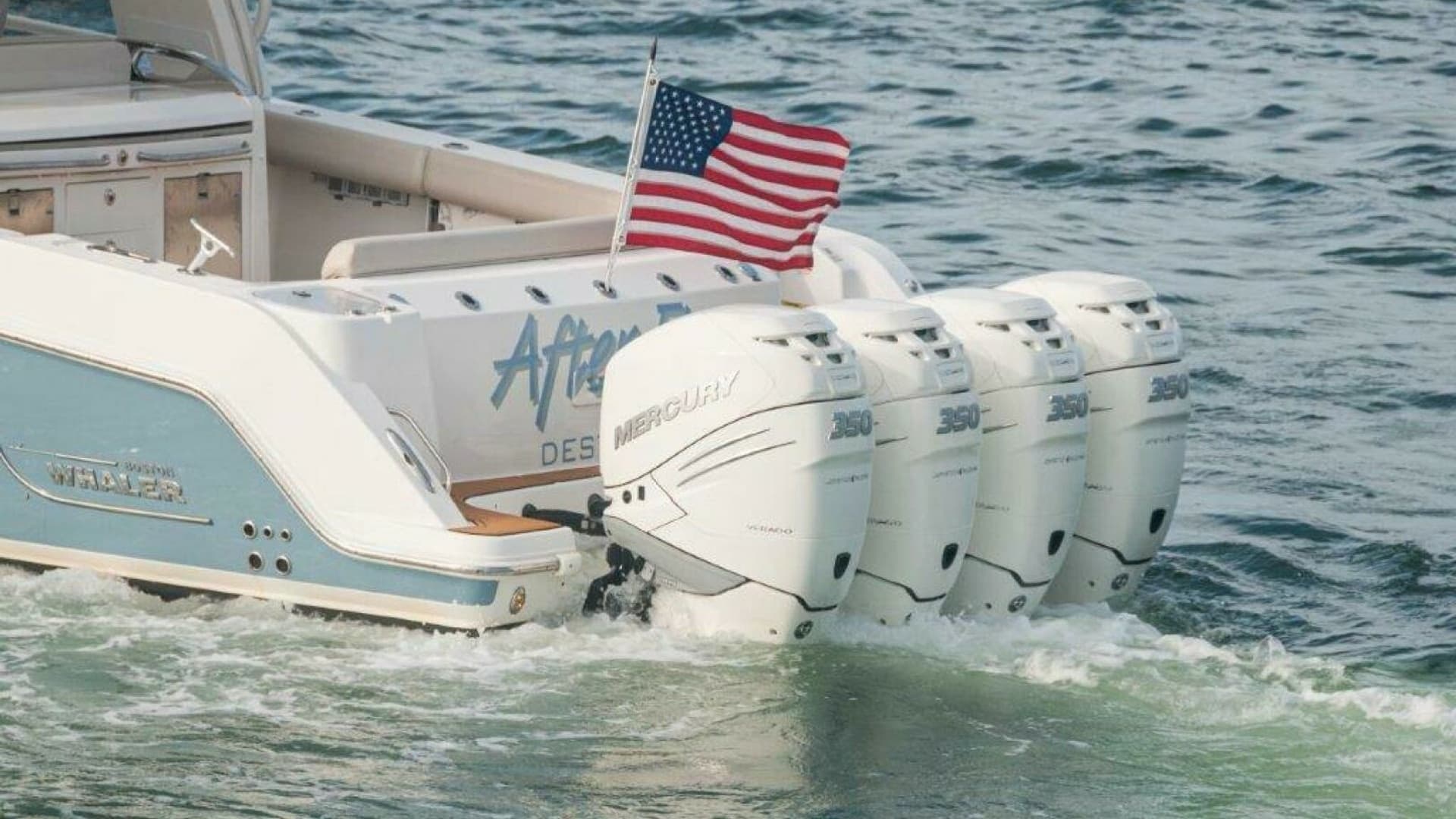 2018 42 Boston Whaler 420 Outrage The Tyder II Engines