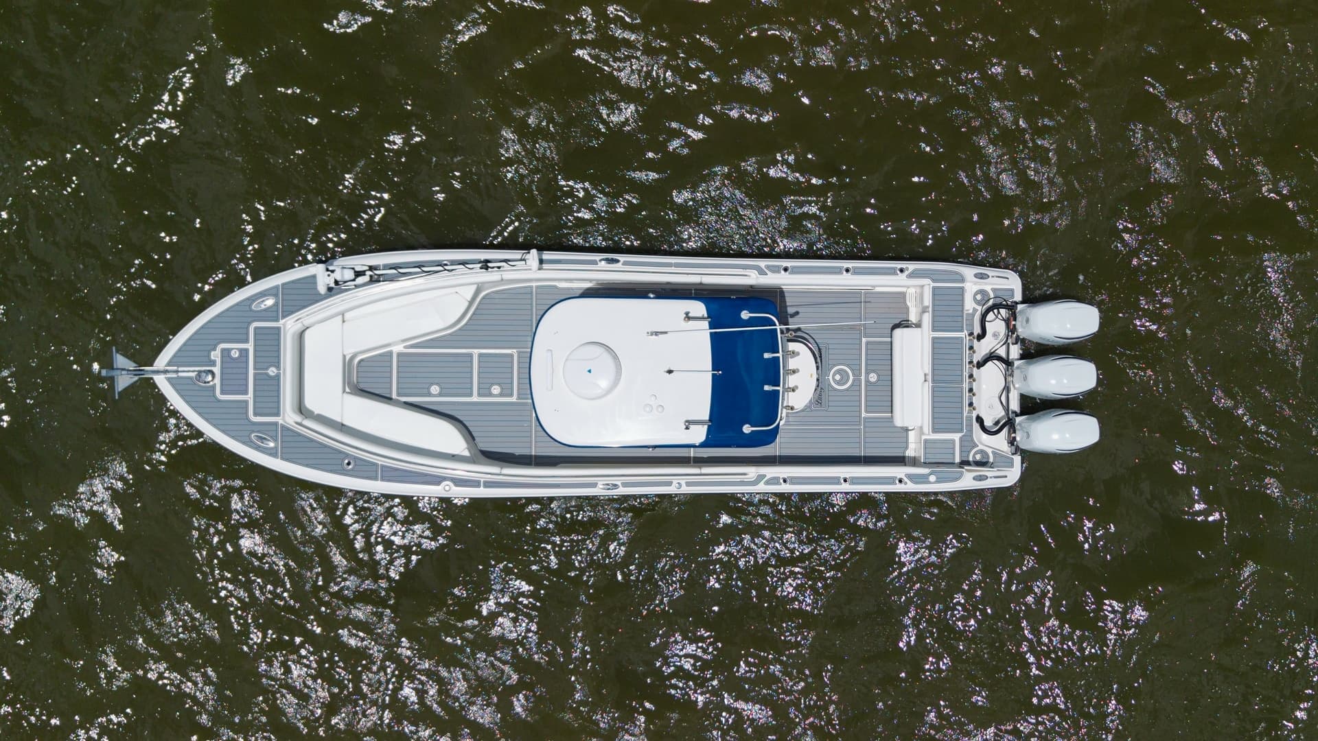 Aerial View of Center Console Deck