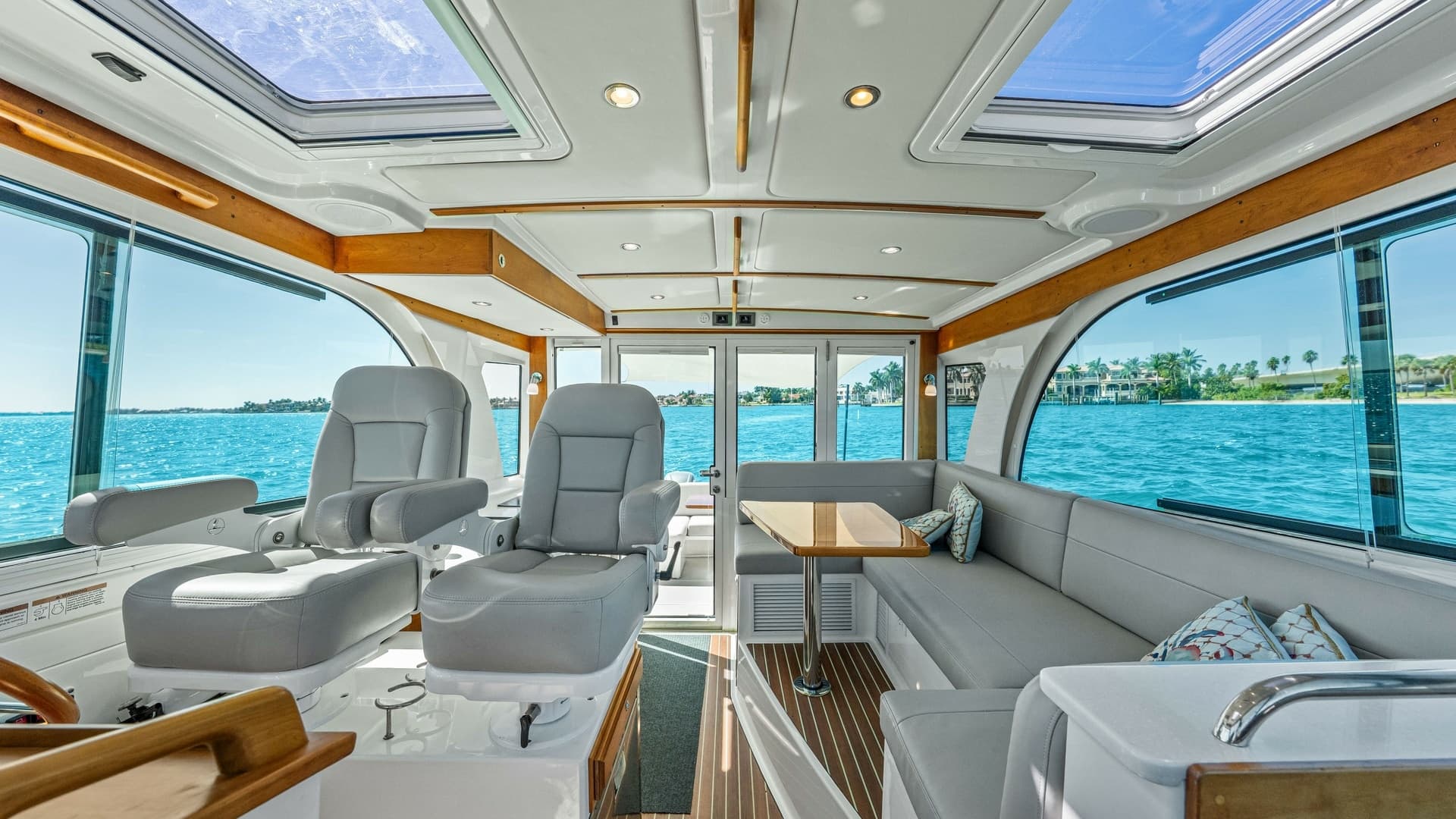 Spacious Salon with Panoramic Views