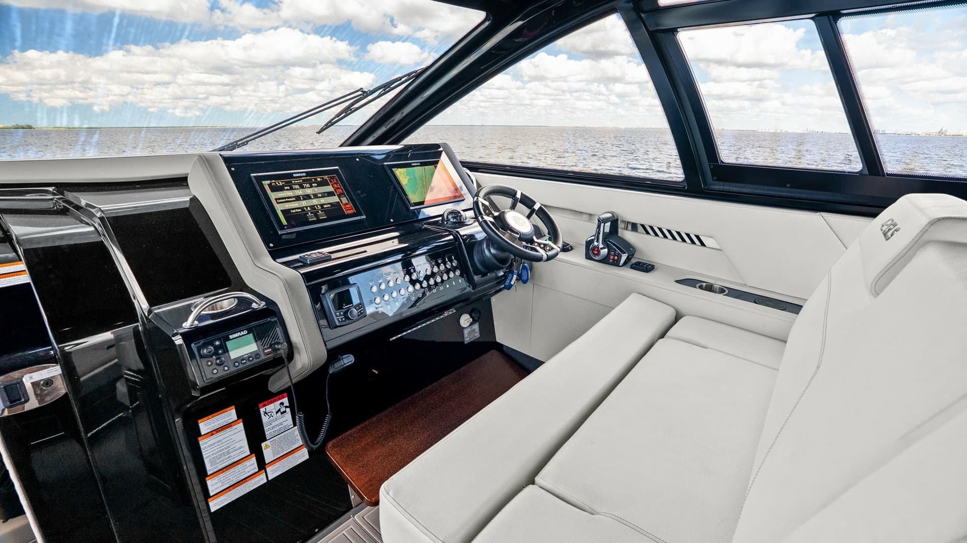 Helm Station with Modern Controls