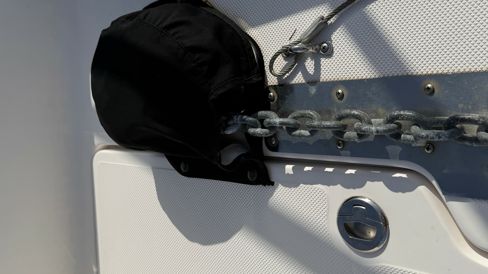 Anchor Chain and Capstan Detail