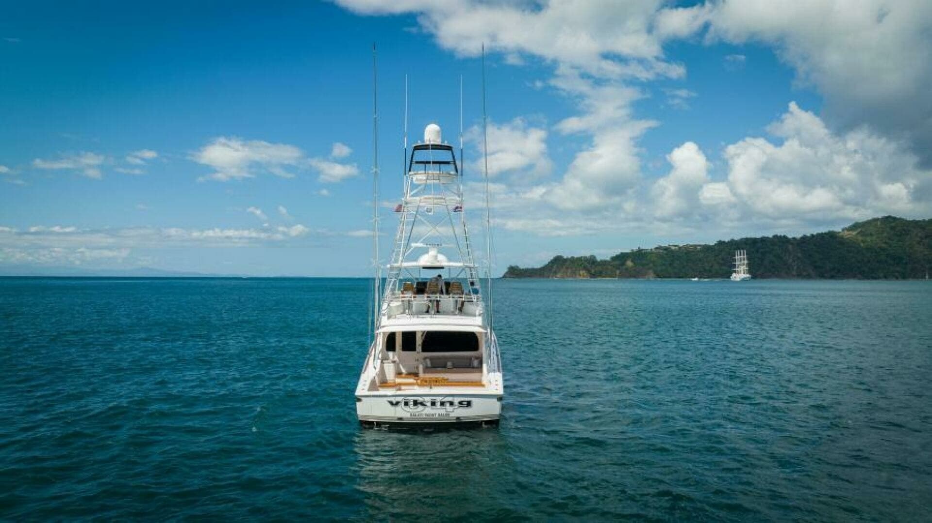 Aft View with Tower and Sea