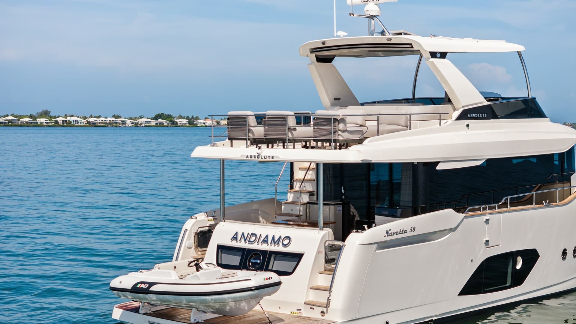 Aft Deck with Tender