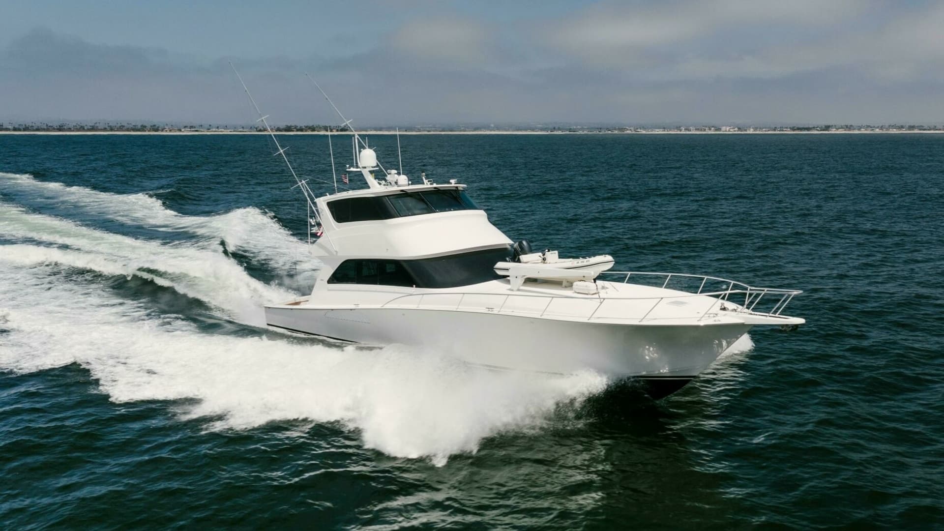 2006 Viking 74 Enclosed Bridge "Kickback"