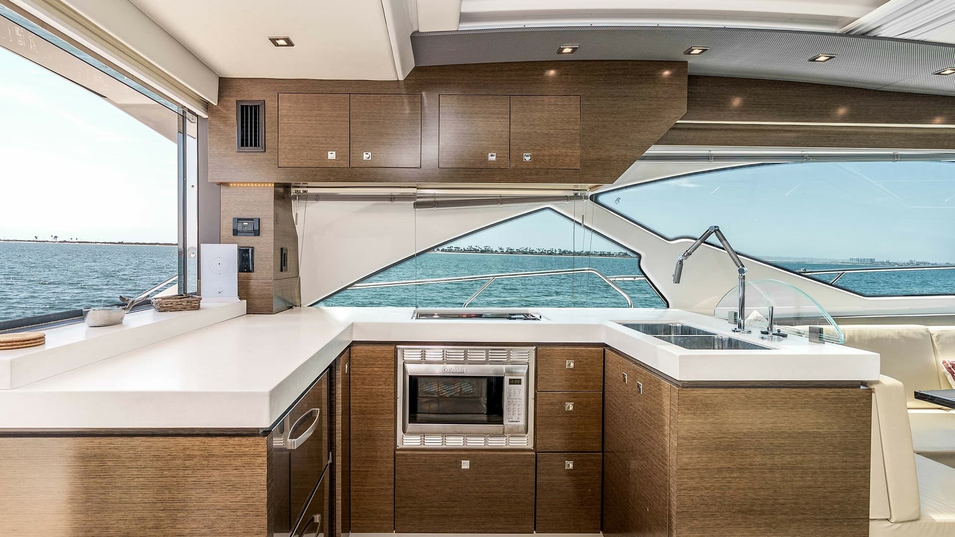 2017 Cruisers 60 Cantius 'Rising Star' - Modern Galley with Ocean View