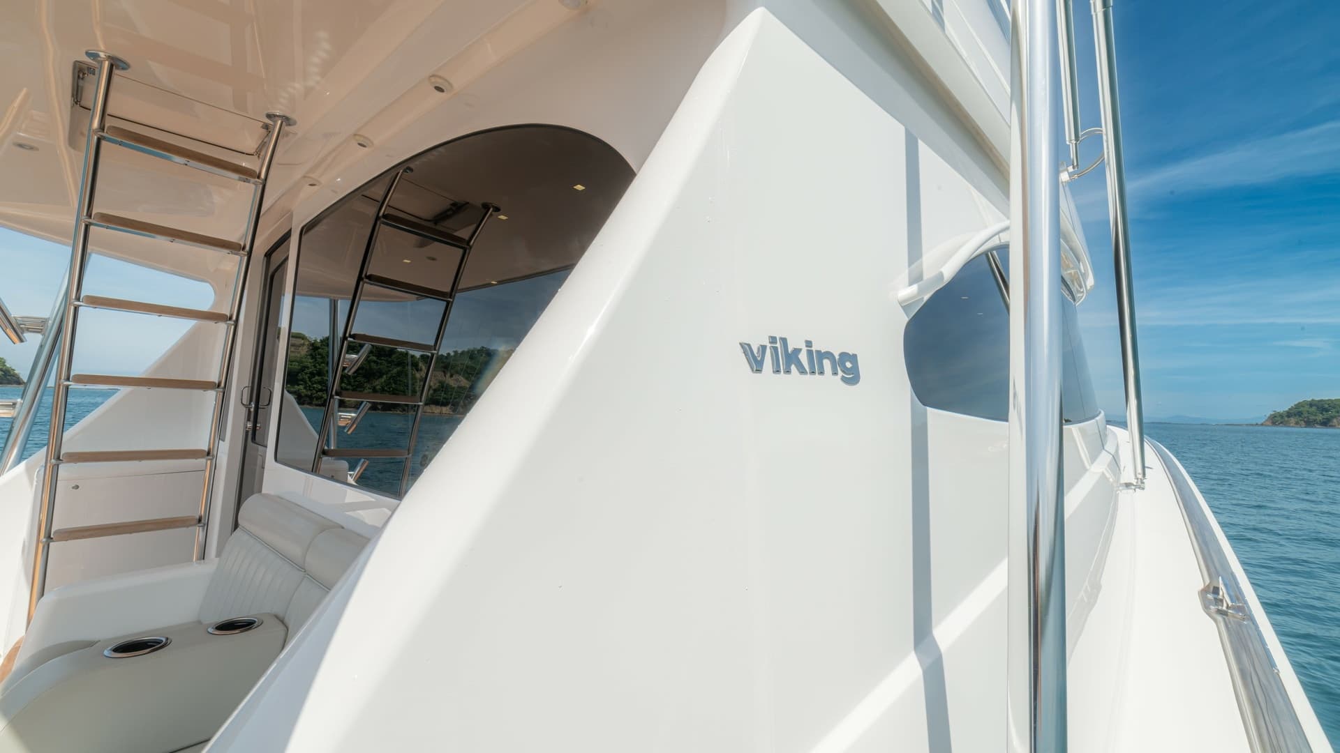 Starboard Side Deck with Ladder