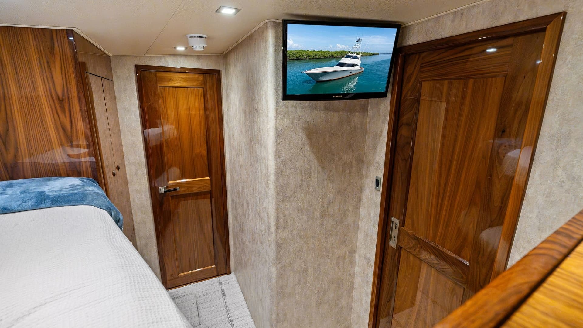 2016 Viking 80 Enclosed Bridge- FRIGATE-Starboard Stateroom