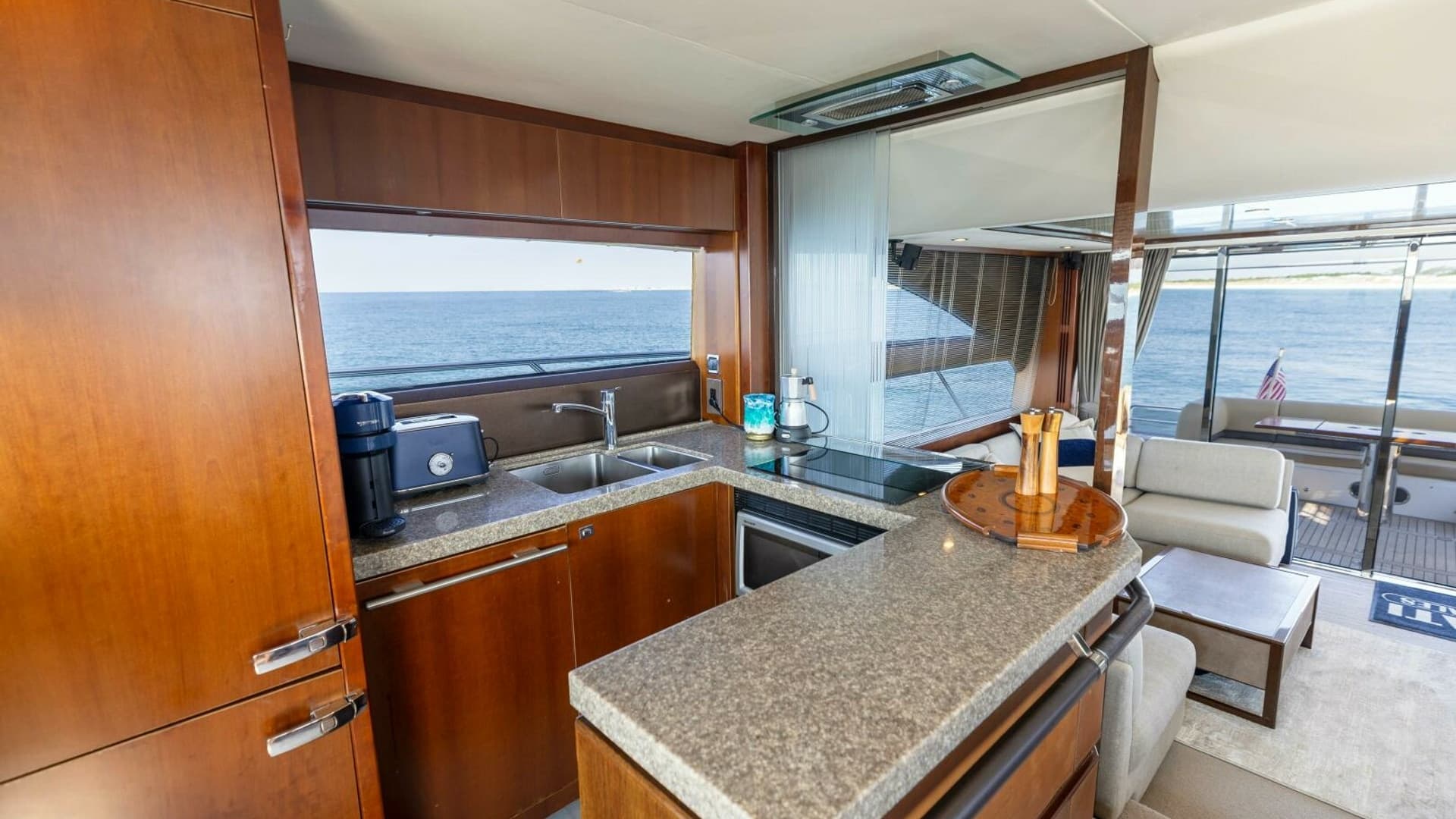 2011 Princess 64 'Harbor Story' - Galley