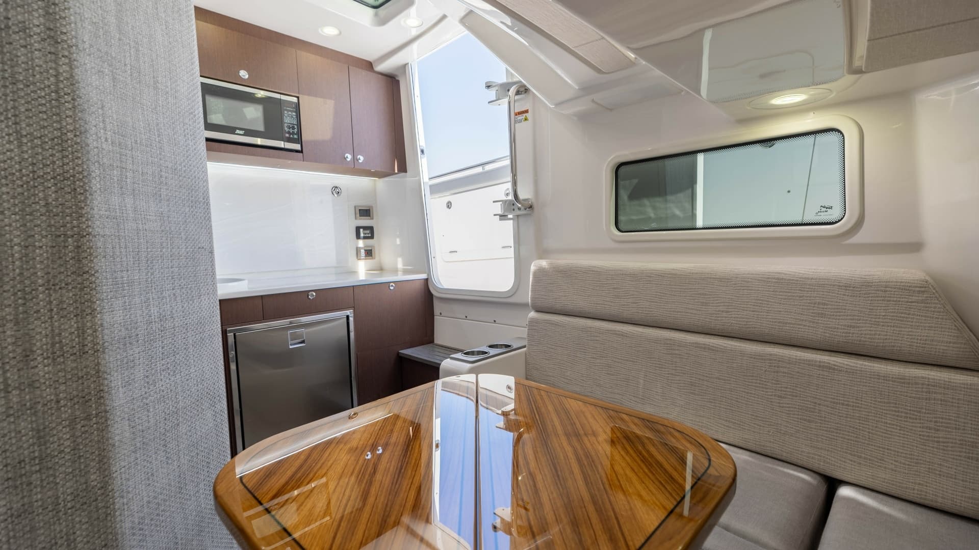 Galley and Dinette Area