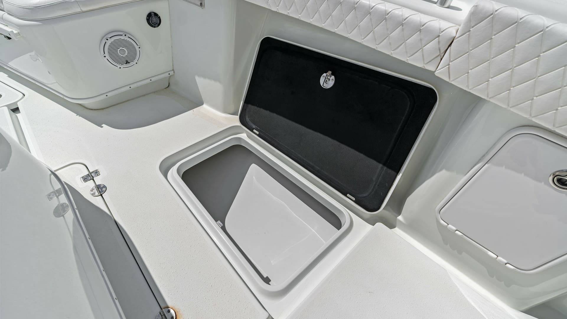 Aft Deck Storage Compartment