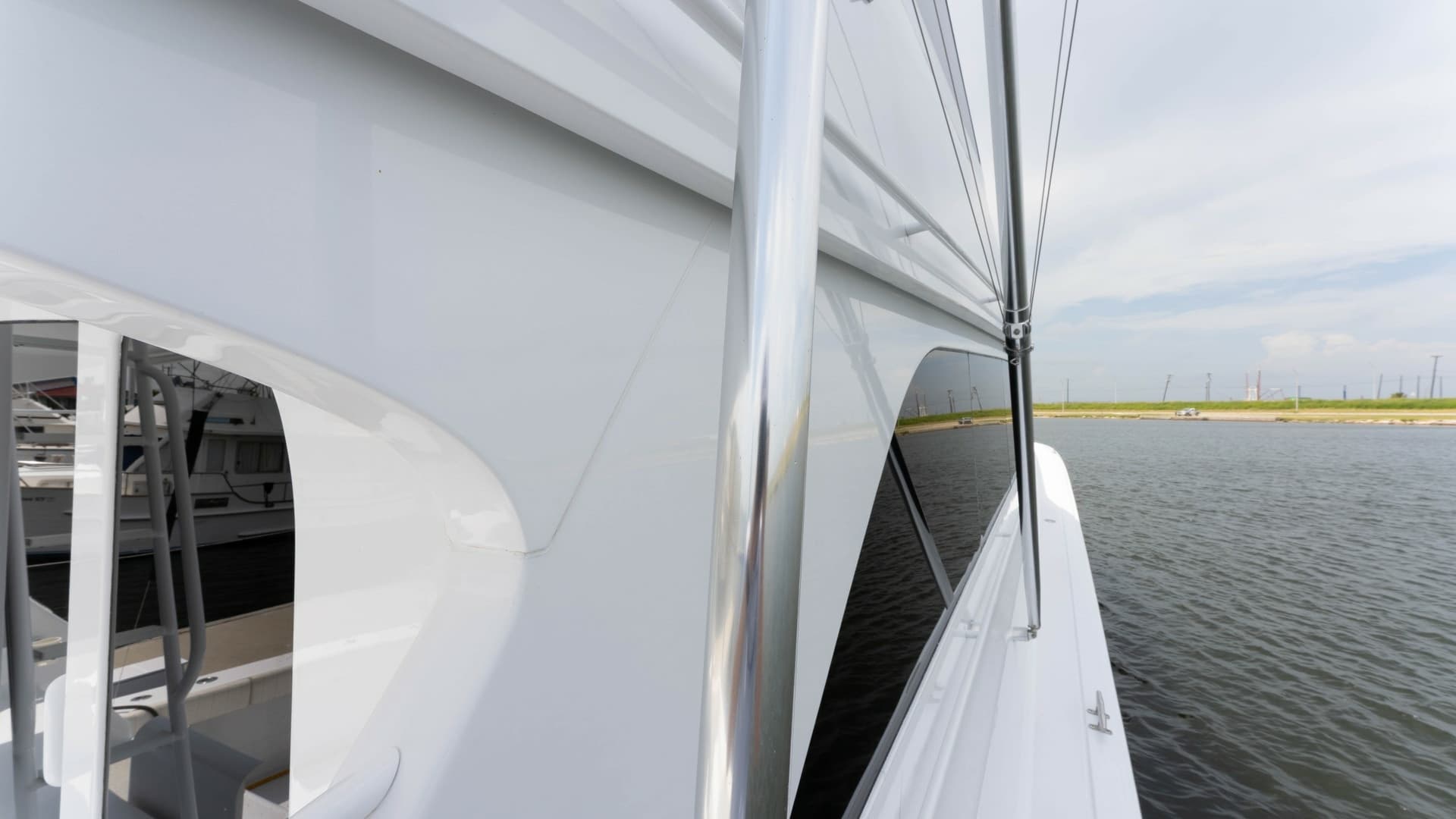 Starboard Side Deck with Railings