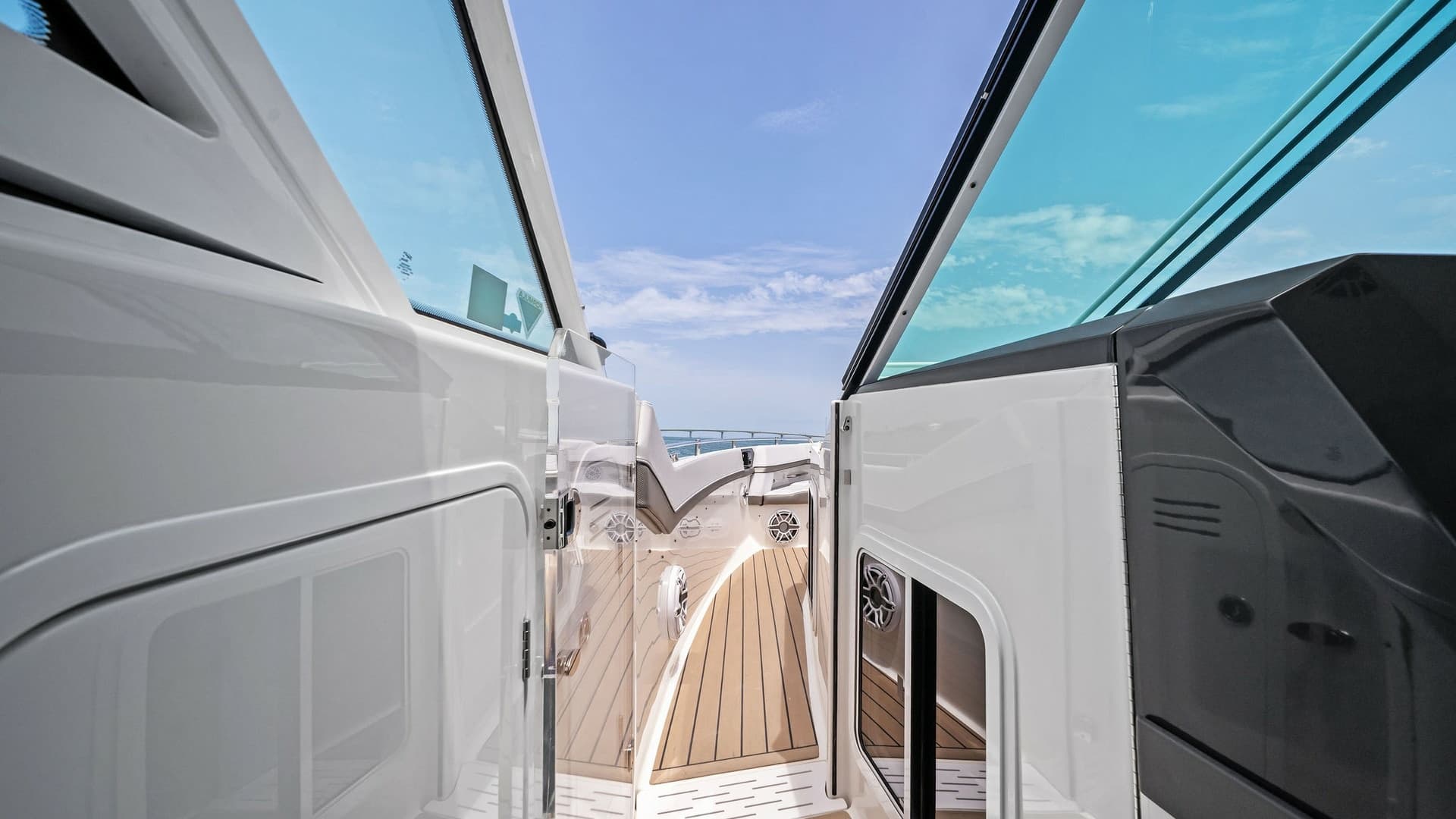 Portside Walkway with Teak Decking