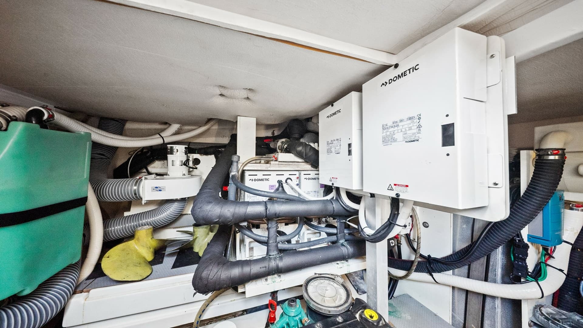 Engine Room with Equipment Overview