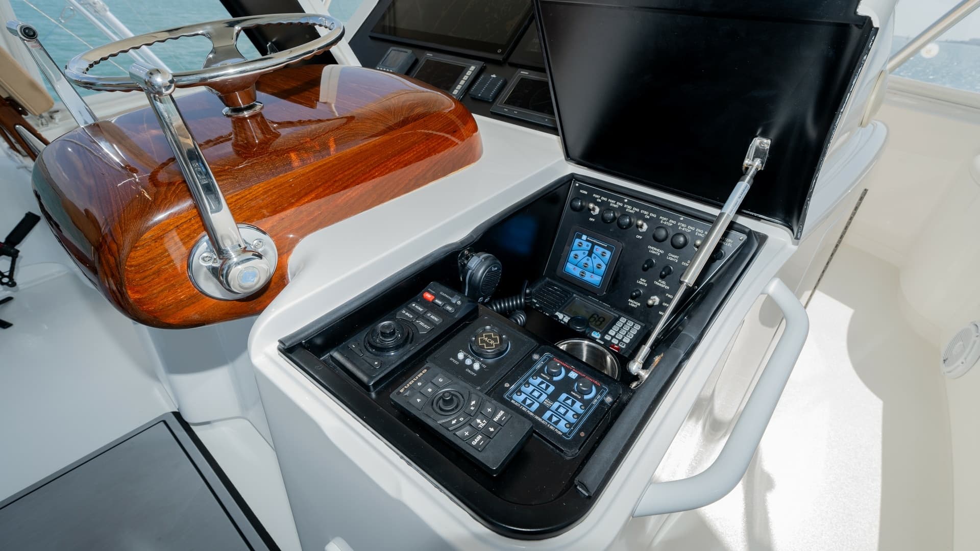 Helm Station with Electronics Console