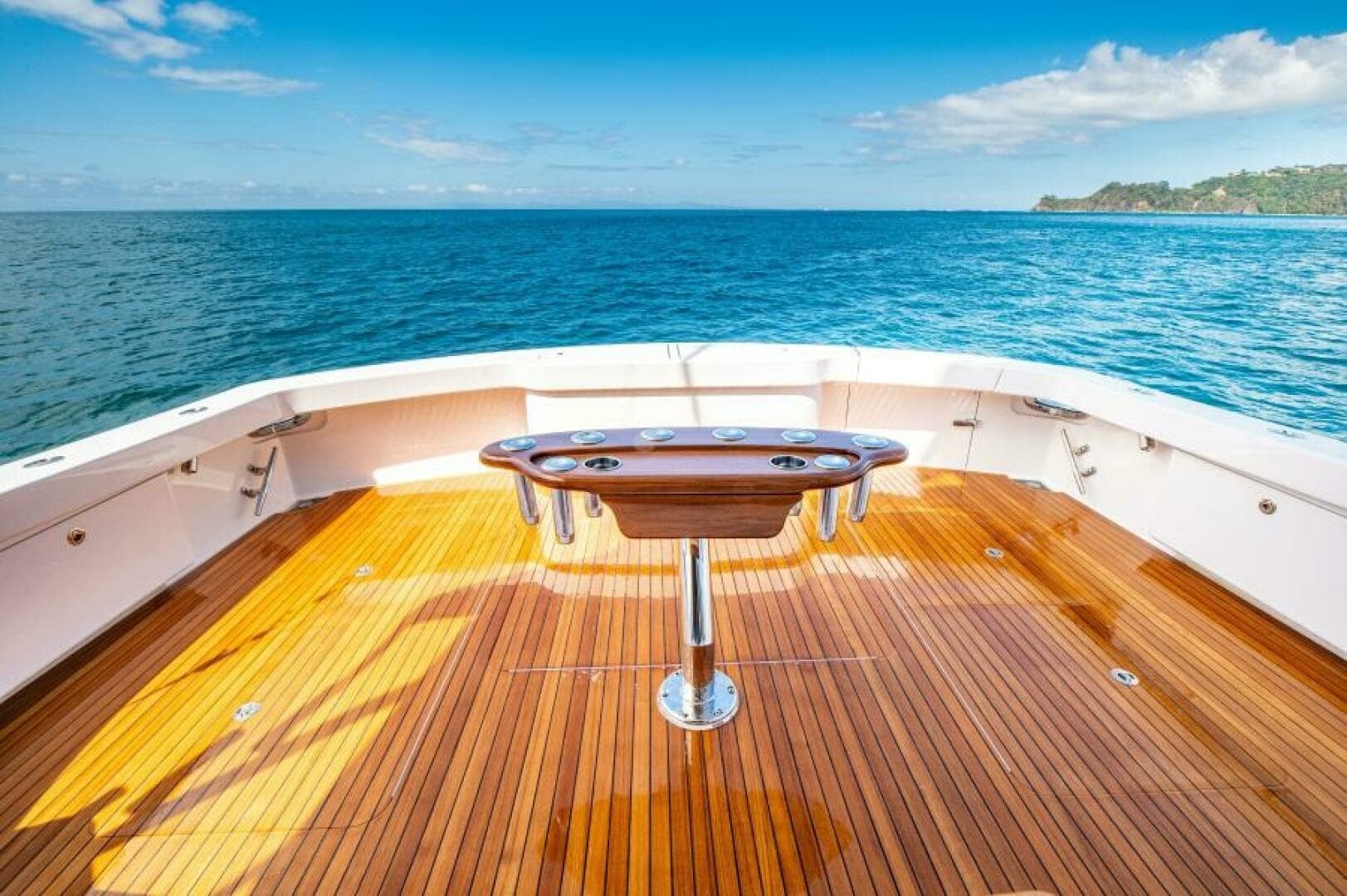 Spacious Aft Deck with Fishing Station