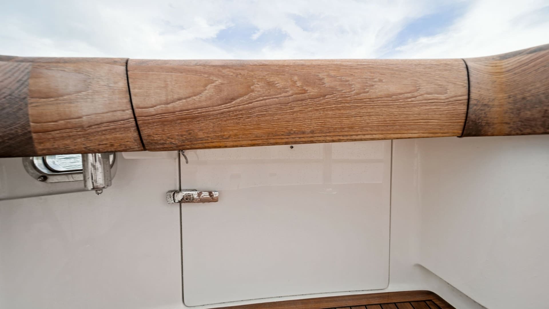 Cockpit Coaming and Teak Deck