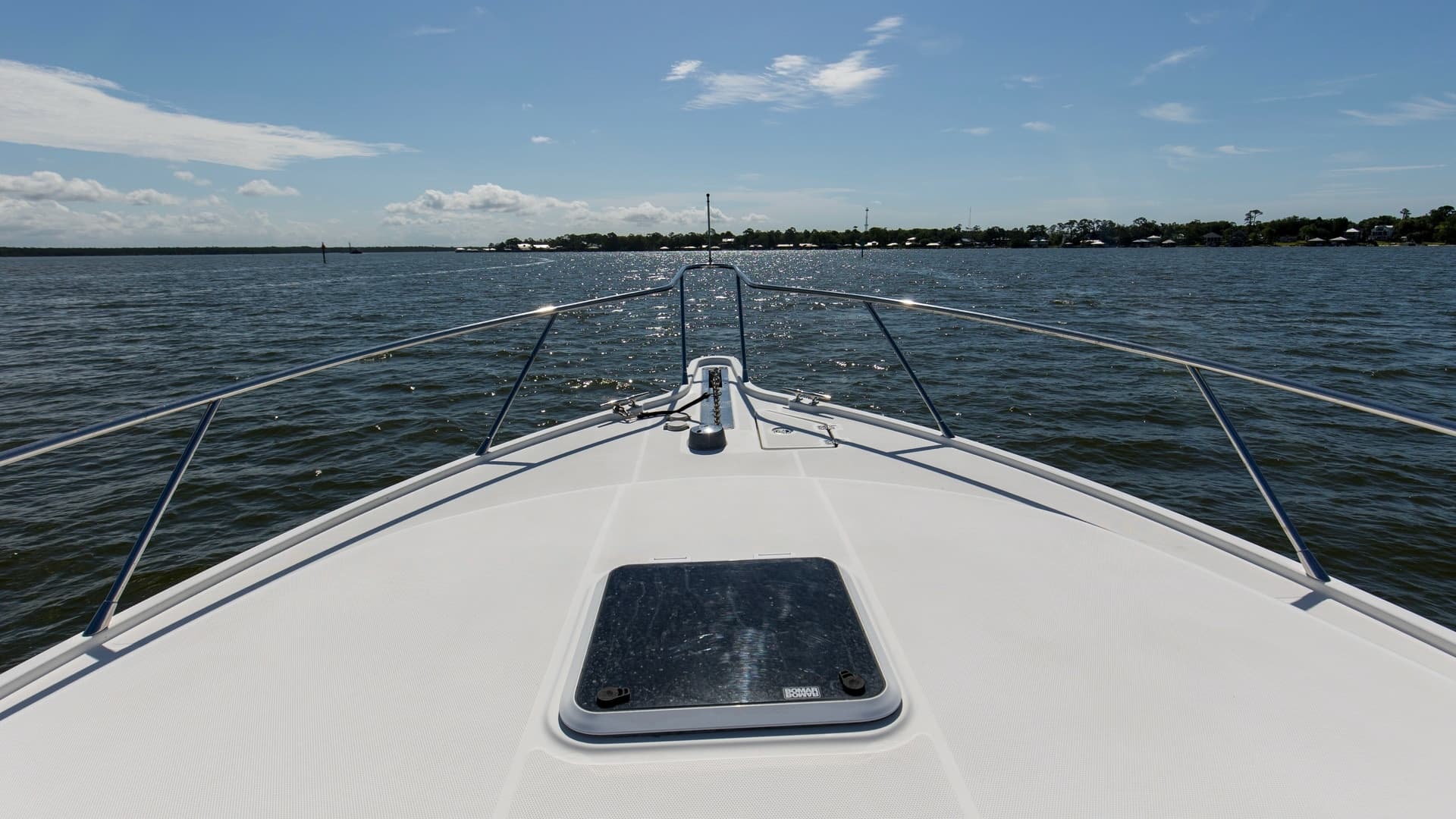 Bow Deck with Hatch View