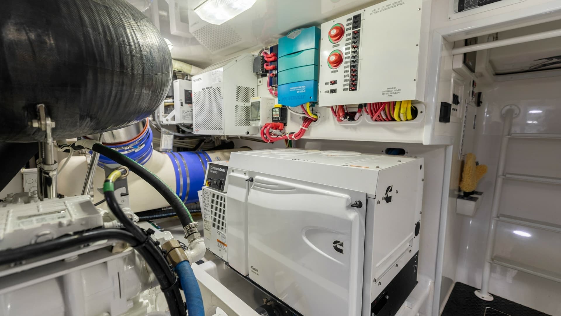 Engine Room with Electrical Systems