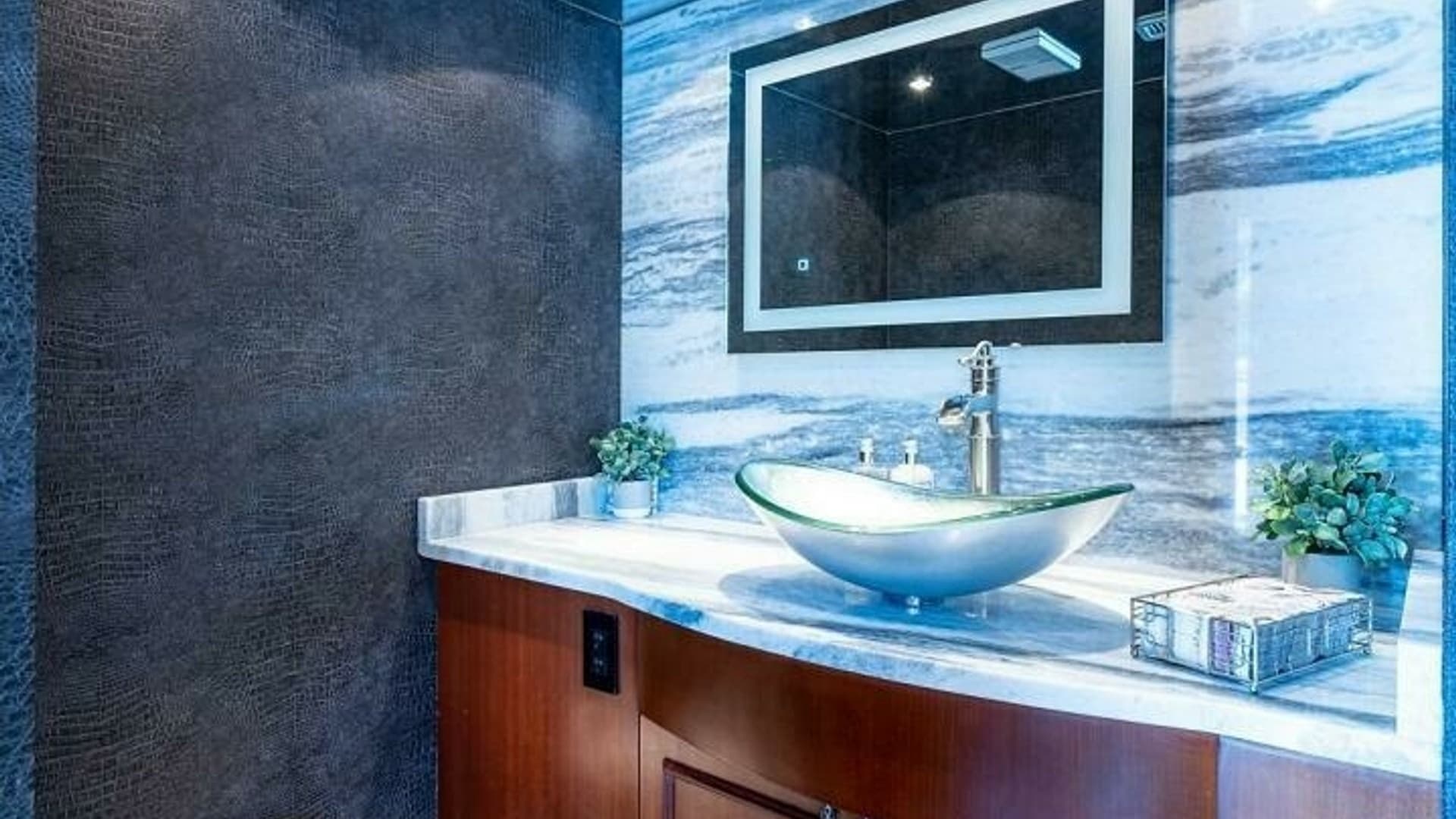 Elegant Yacht Bathroom Vanity