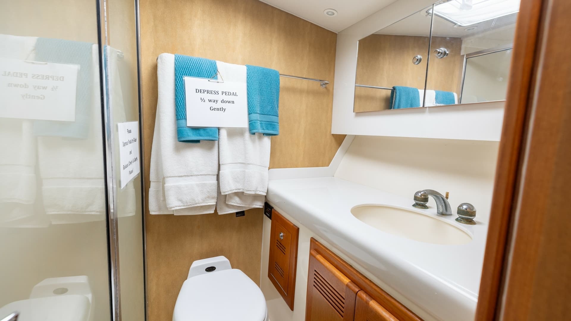 Elegant Onboard Bathroom