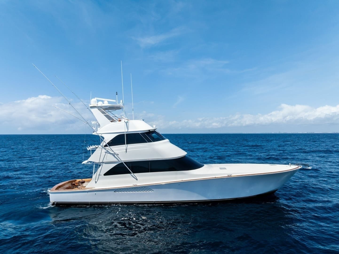 2008 Viking 68 Skybridge "Liquid Apple"