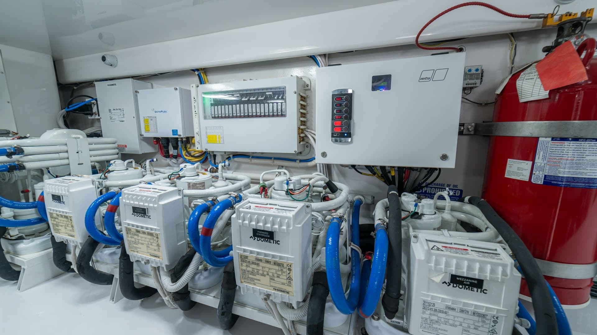 Engine Room with Electrical Systems