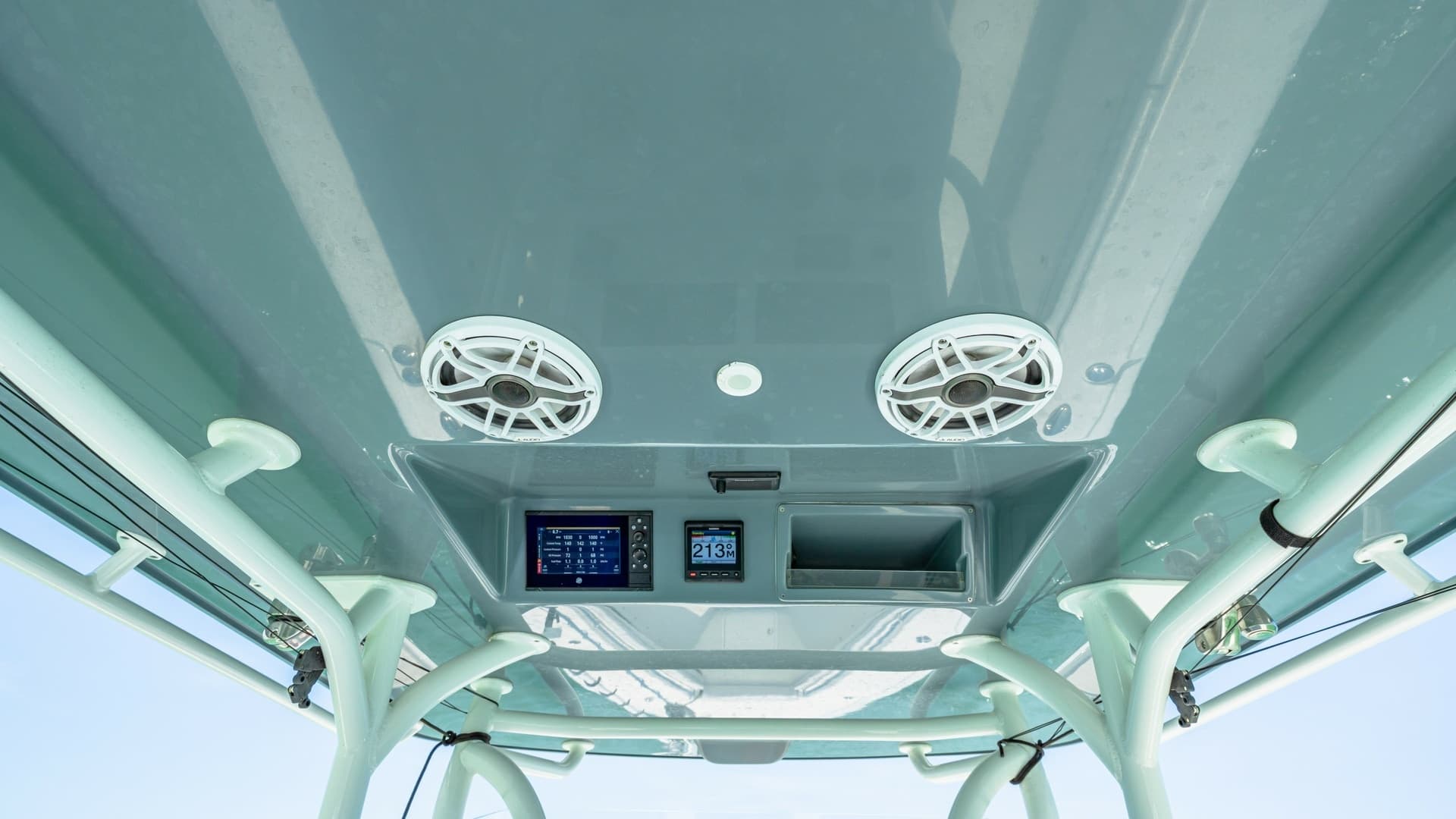 T-Top Electronics and Speaker Setup